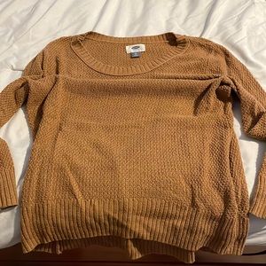 Old Navy Gold/Brown colored sweater XS